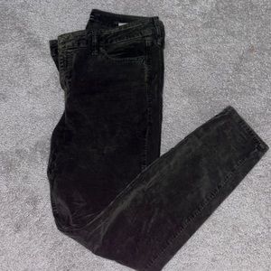 Lucky Brand Black Suede Jeans